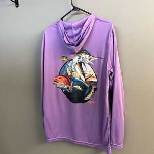 Fly Dave's Purple Hoodie